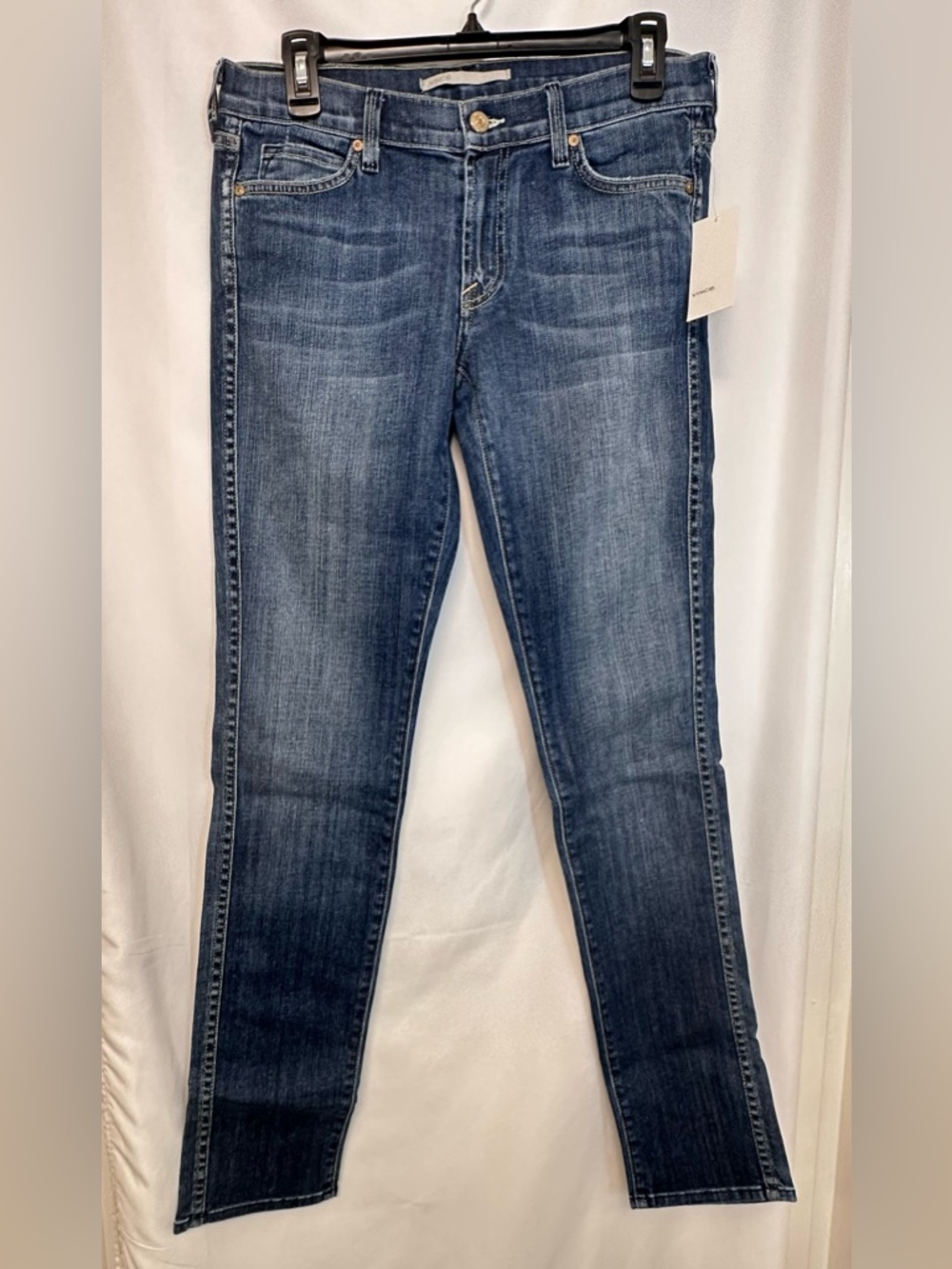 Vince Skinny Jeans Women’s Size 28 Blue Medium Wash Stretch Denim MSRP $225 NWT